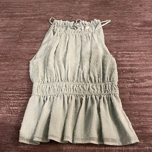 ⚪️NWOT wayf blue green tank top